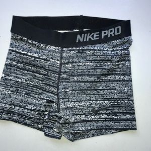 Nike dri fit spandex shorts
